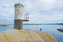 A calm and little misty morning in the archipelago at Swe... by Jessica Sjödin 
